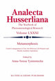 Book cover of: Metamorphosis. By: A-T. Tymieniecka