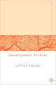 Book cover of: Palgrave Advances in Development Studies. By: Jeffrey Haynes