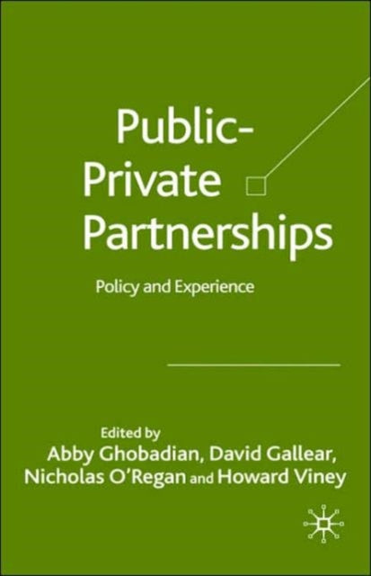 Book cover of: Private-Public Partnerships