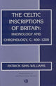 Book cover of: Celtic Inscriptions of Britain. By: Patrick Sims-Williams