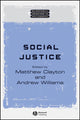 Book cover of: Social Justice. By: Andrew Williams