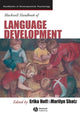 Book cover of: Blackwell Handbook of Language Development. By: Marilyn Shatz