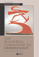 Book cover of: Blackwell Companion to Criminology