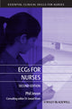 Book cover of: ECGs for Nurses. By: Philip Jevon