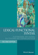 Book cover of: Lexical-Functional Syntax. By: Joan Bresnan