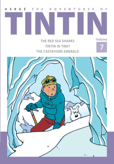 Book cover of: Adventures of Tintin Volume 7. By: Hergé
