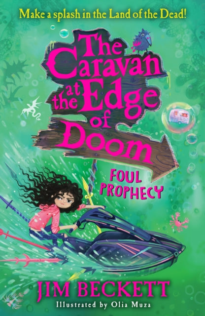 Book cover of: Caravan at the Edge of Doom: Foul Prophecy. By: Jim Beckett