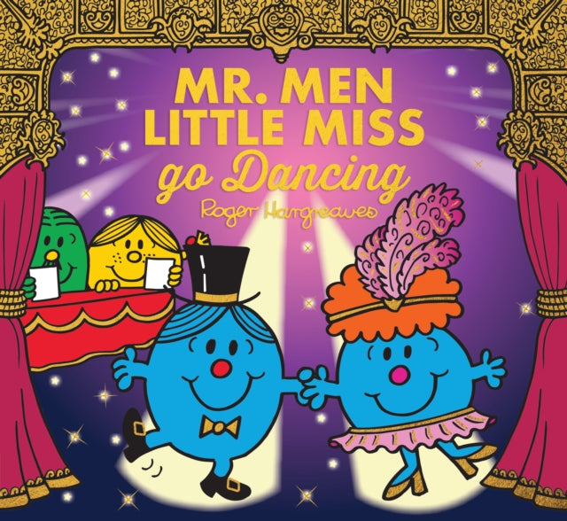 Book cover of: Mr. Men Little Miss go Dancing. By: Adam Hargreaves