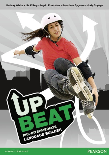 Book cover of: Upbeat Pre-Intermediate Language Builder. By: Lindsay White