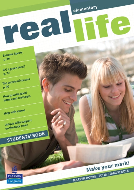 Book cover of: Real Life Global Elementary Students Book