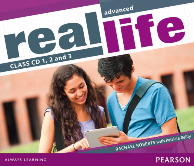 Book cover of: Real Life Global Advanced Class CDs 1-3. By: Rachael Roberts