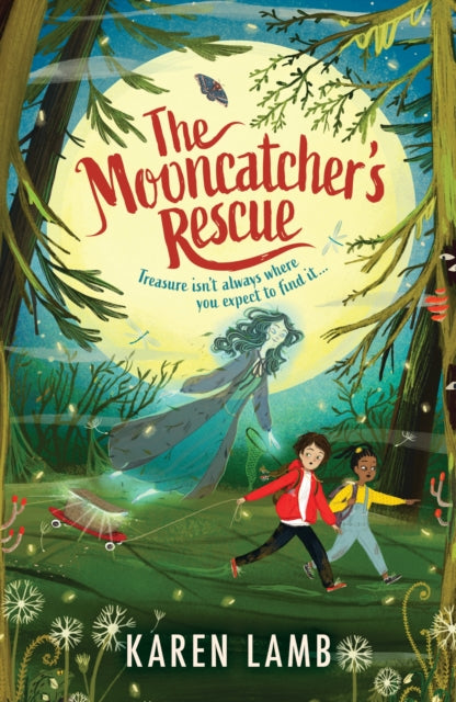 Book cover of: Mooncatcher's Rescue. By: Karen Lamb