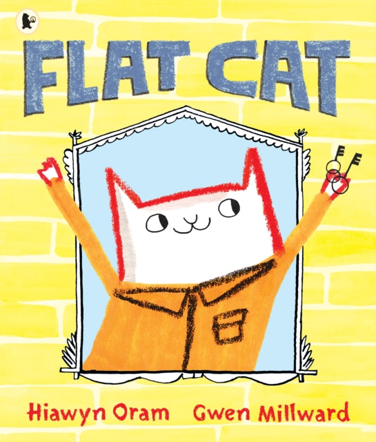 Book cover of: Flat Cat. By: Hiawyn Oram