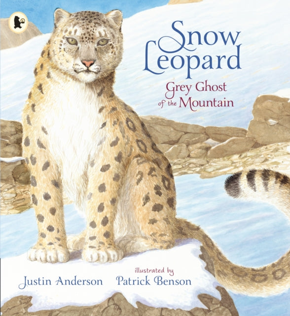 Book cover of: Snow Leopard: Grey Ghost of the Mountain. By: Justin Anderson