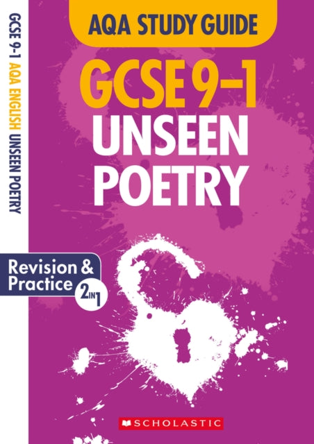 Unseen Poetry AQA English Literature 9781407183220 Richard Durant