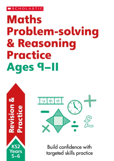 Book cover of: Maths Problem-solving & Reasoning Ages 9-11. By: Paul Hollin