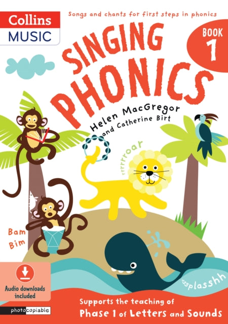 Book cover of: Singing Phonics. By: Helen MacGregor