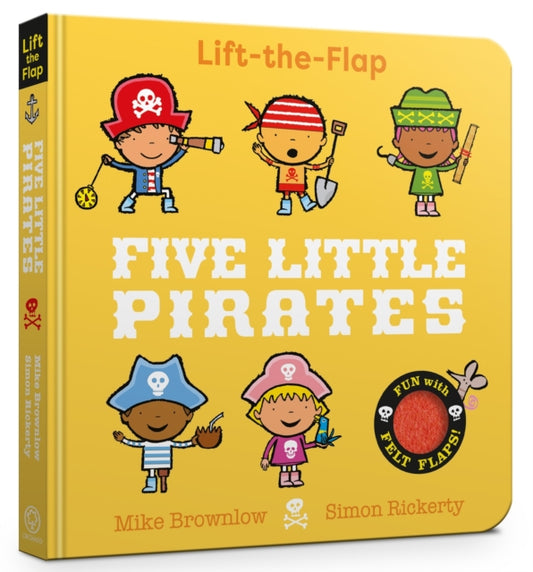 Book cover of: Five Little Pirates
