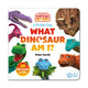 Book cover of: World of Dinosaur Roar!: What Dinosaur Am I?. By: Peter Curtis