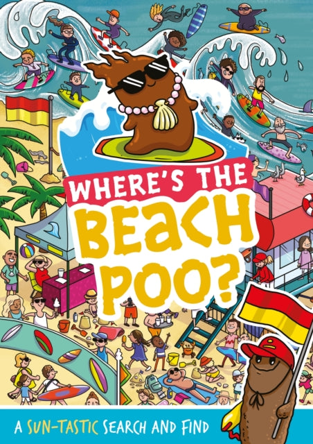 Where's the Beach Poo?, A search and find book 9781408375228 Alex Hunter