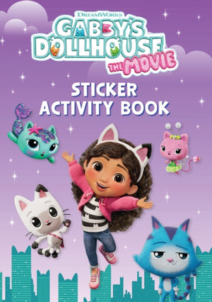 DreamWorks Gabby's Dollhouse: The Movie Sticker Activity Book