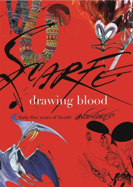 Book cover of: Drawing Blood. By: Gerald Scarfe