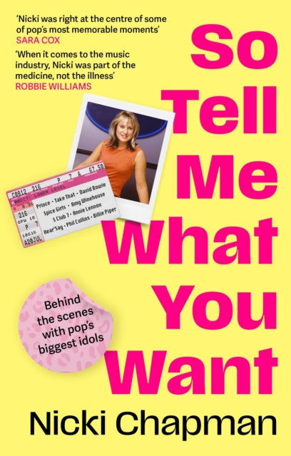 Book cover of: So Tell Me What You Want. By: Nicki Chapman