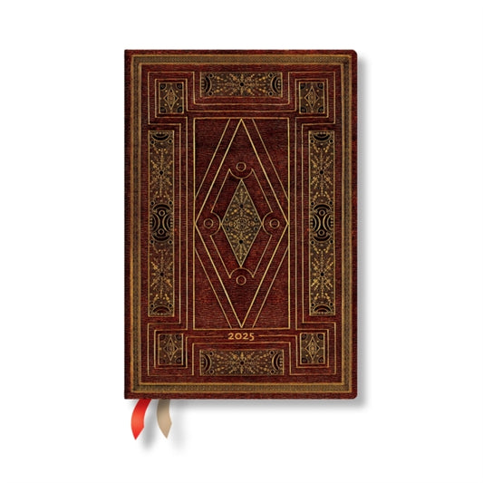 Book cover of: First Folio (Shakespeare’s Library) Mini 12-month Horizontal Hardback Dayplanner 2025 (Elastic Band Closure). By: Paperblanks