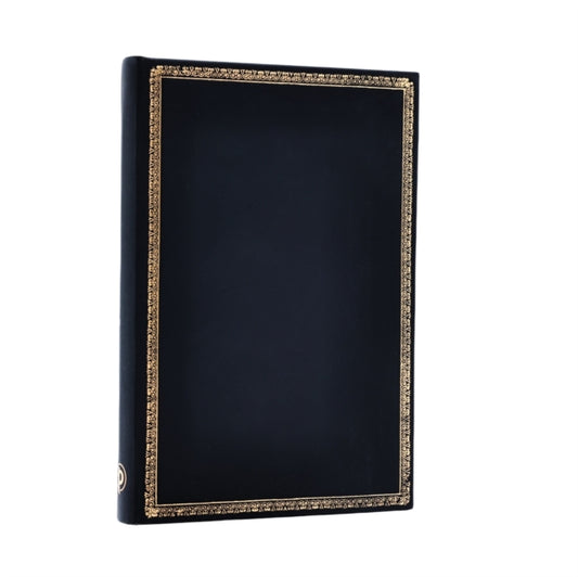 Book cover of: Black Edition Mini Lined Hardcover Journal (Elastic Band Closure)