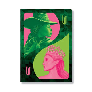 Pink Goes Good with Green (Wicked Collection) A6 Grid Cahier