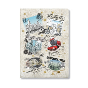 The Wizarding World (Harry Potter Collection) A6 Grid Cahier