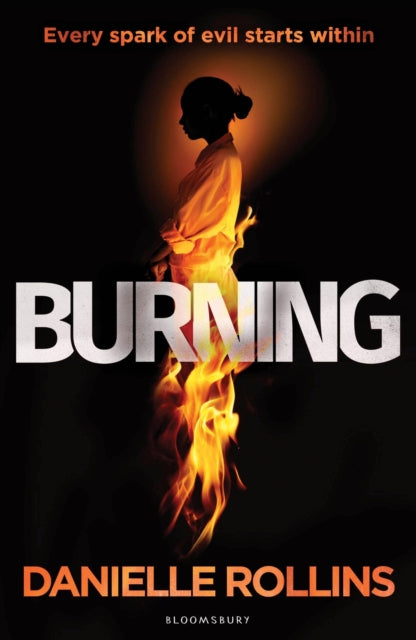Book cover of: Burning. By: Danielle Rollins
