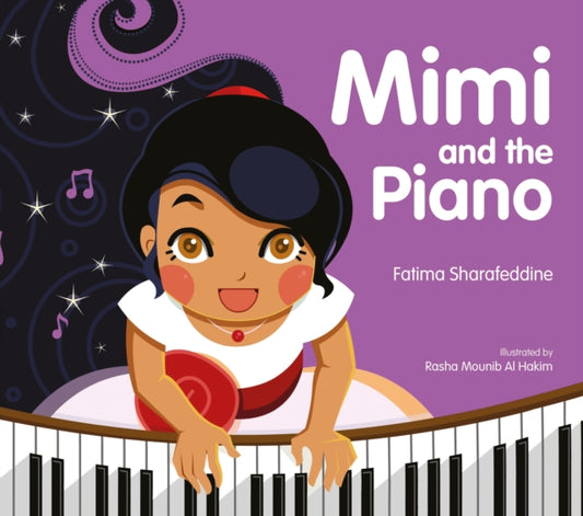 Book cover of: Mimi and the Piano. By: Fatima Sharafeddine