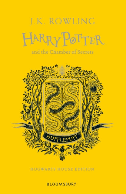 Book cover of: Harry Potter and the Chamber of Secrets – Hufflepuff Edition. By: J. K. Rowling