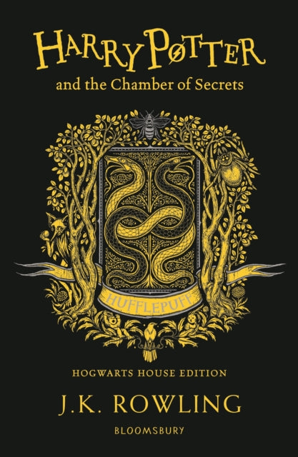 Book cover of: Harry Potter and the Chamber of Secrets – Hufflepuff Edition. By: J. K. Rowling