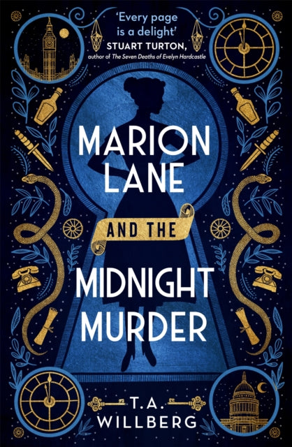 Book cover of: Marion Lane and the Midnight Murder. By: T. A. Willberg