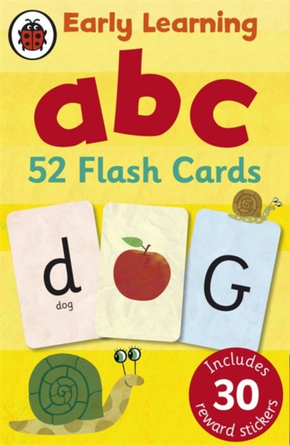Ladybird Early Learning: ABC flash cards 9781409302742 Ladybird