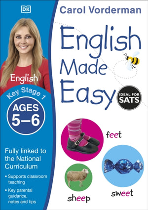 English Made Easy, Ages 5-6 (Key Stage 1), Supports the National Curriculum, English Exercise Book