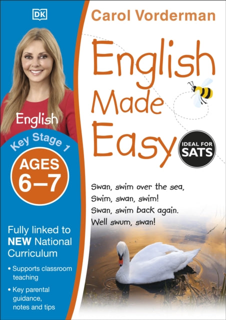 Book cover of: English Made Easy, Ages 6-7 (Key Stage 1). By: Carol Vorderman