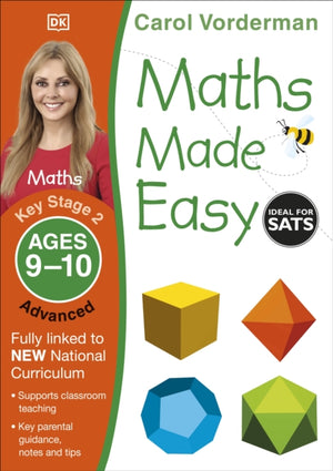 Maths Made Easy: Advanced, Ages 9-10 (Key Stage 2), Supports the National Curriculum, Maths Exercise Book