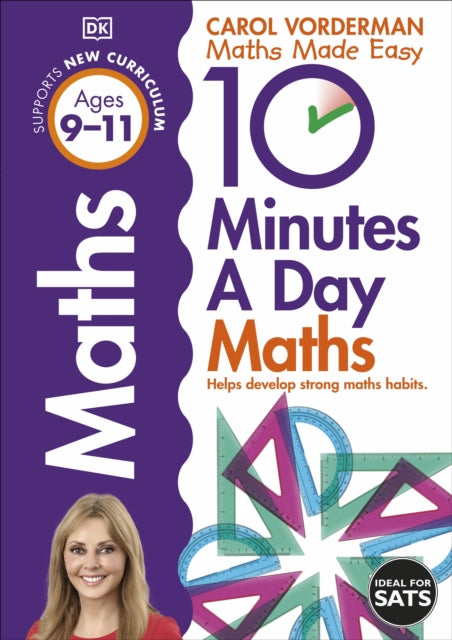 Book cover of: 10 Minutes A Day Maths, Ages 9-11 (Key Stage 2)