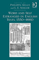 Book cover of: Word and Self Estranged in English Texts, 1550?1660