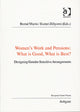 Book cover of: Women's Work and Pensions: What is Good, What is Best?. By: Bernd Marin