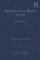 Book cover of: Regional Human Rights Systems. By: Christina M. Cerna