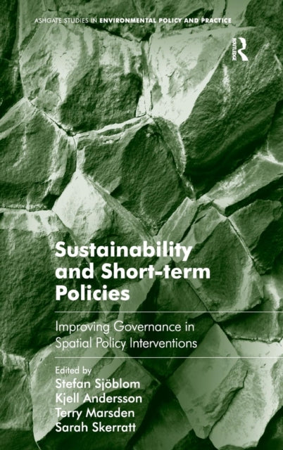 Book cover of: Sustainability and Short-term Policies. By: Stefan Sjöblom