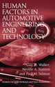 Book cover of: Human Factors in Automotive Engineering and Technology. By: Guy H. Walker