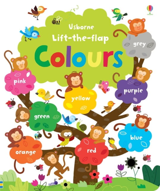 Book cover of: Lift-the-flap Colours. By: BROOKS, FELICITY