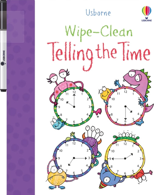 Book cover of: Wipe-clean Telling the Time