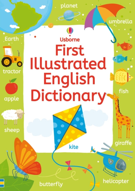 Book cover of: First Illustrated English Dictionary. By: Rachel Wardley