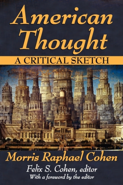 Book cover of: American Thought. By: Morris Raphael Cohen